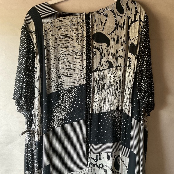 Anna Maxwell dress. Black and white. Size 20W - Picture 8 of 12